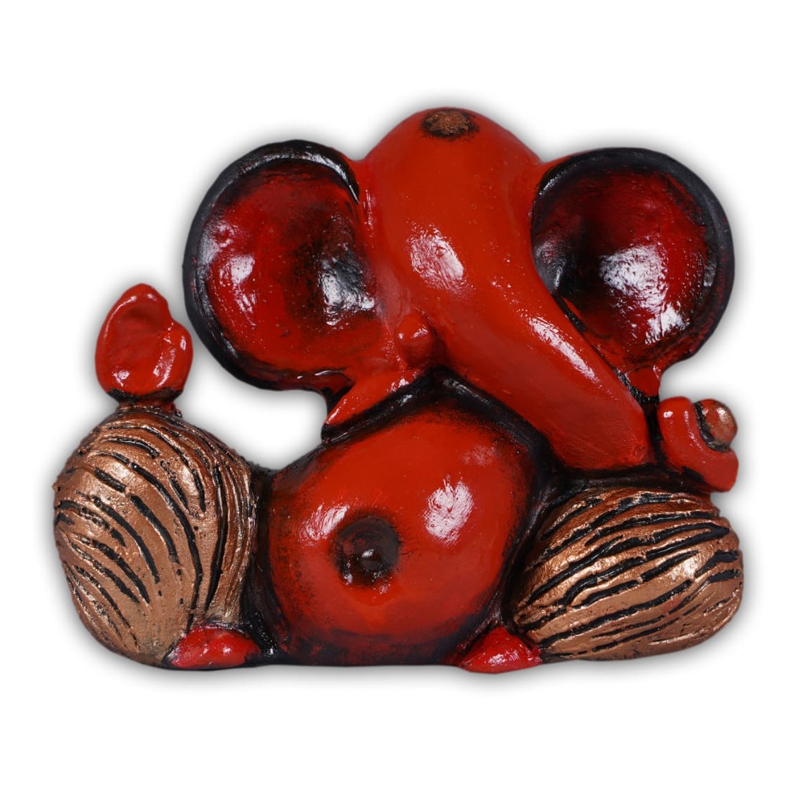 Lord Ganesh Standing Resin Idol