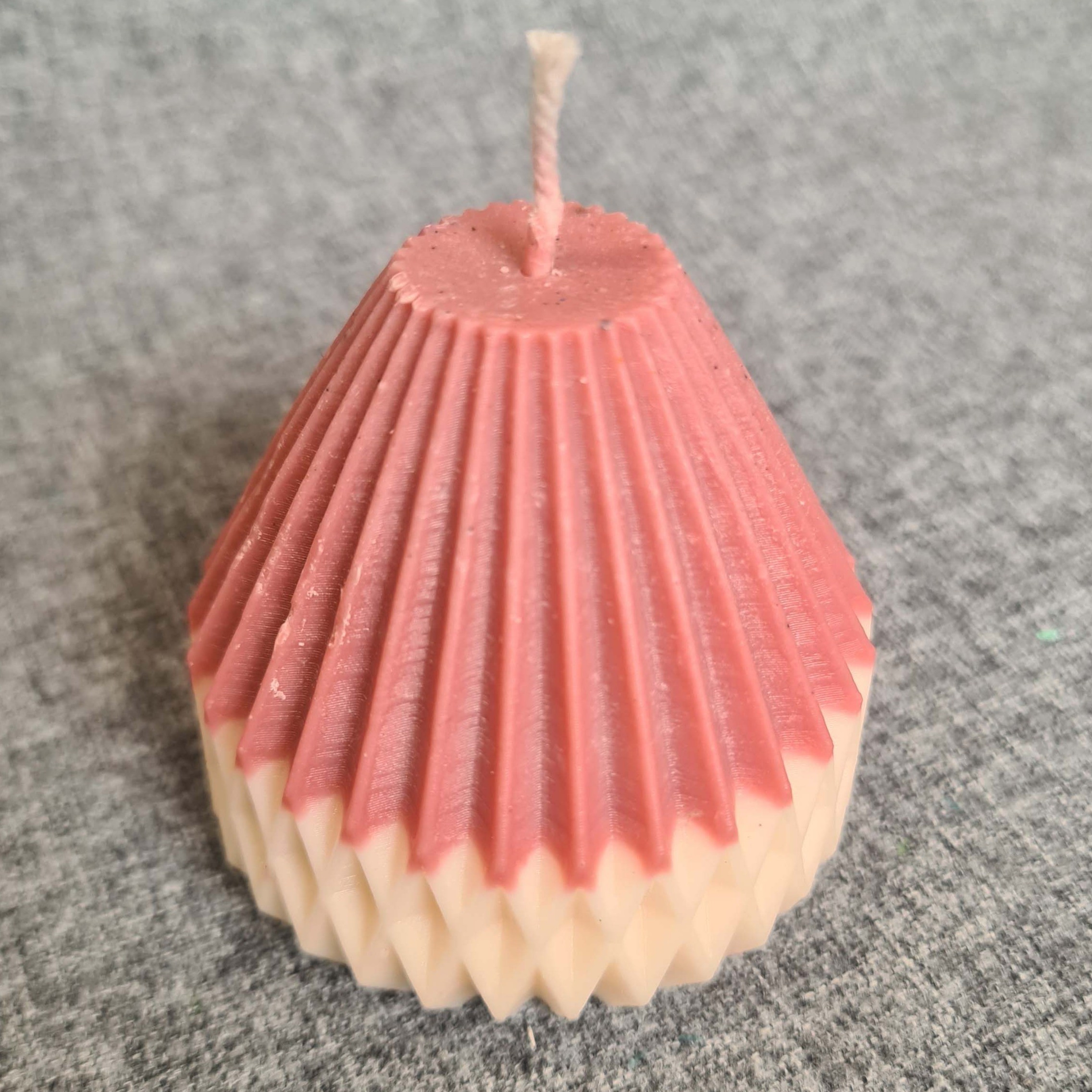 Handmade Pear Shape Candle - front_view