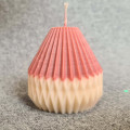Handmade Pear Shape Candle - bottom_view
