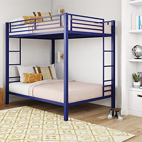 Crater Metal Bunk Bed (Blue)