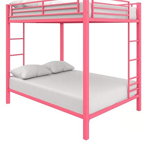 Crater Metal Bunk Bed (Pink)
