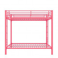 Crater Metal Bunk Bed (Pink) - right_view