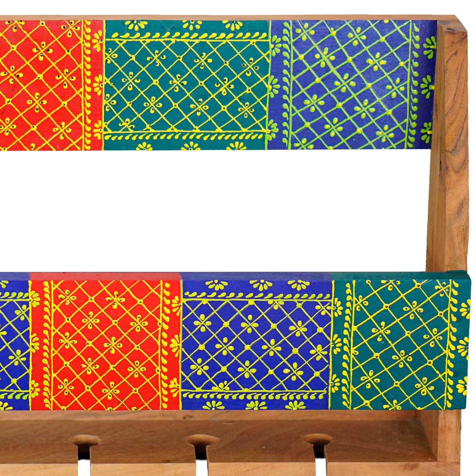 Handcrafted Mini Bar Shelf - bottom_view