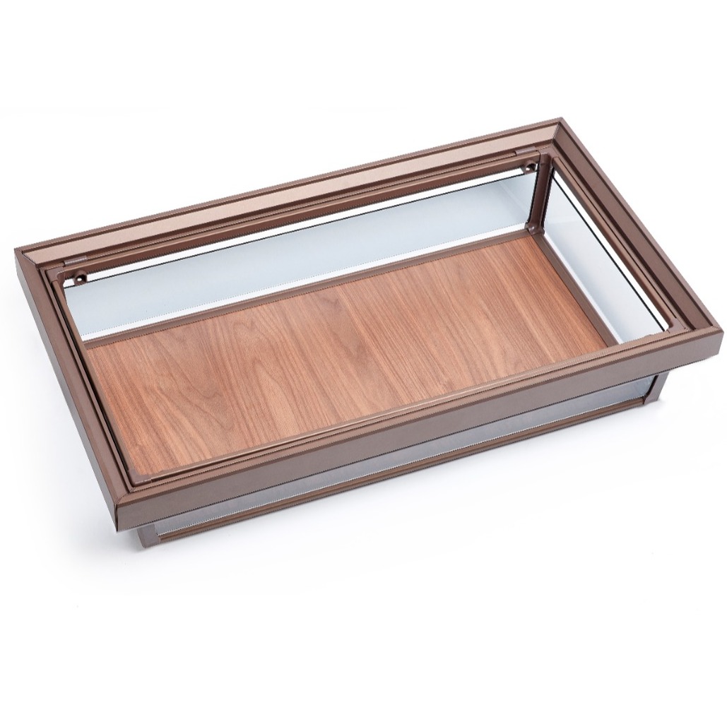 Wardrobe Storage Rattan Basket - 600MM - front_view
