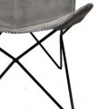 Varg Butterfly Chair With Iron Stand - right_view