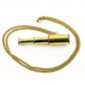 Brass Telescope Necklaces for Birthday, Wedding, Best Man, Home Decor Gift - rear_view