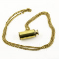 Brass Telescope Necklaces for Birthday, Wedding, Best Man, Home Decor Gift - bottom_view