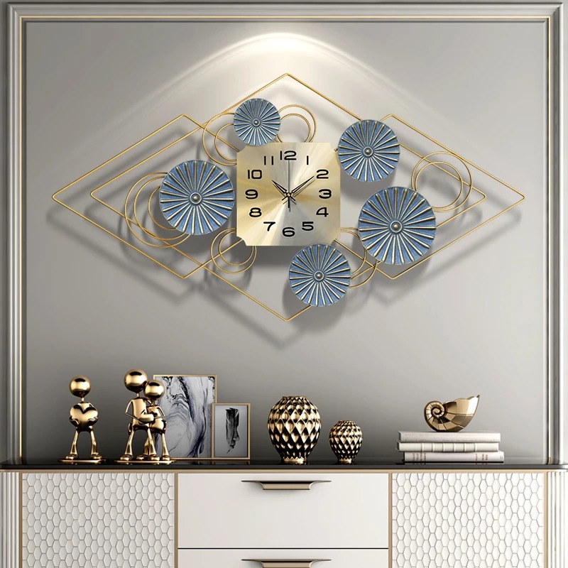 Antique Wall Clock Metal Wall Art