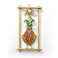 Metal Rajasthani Musicians Item showpiece ( Set of 3 ) - bottom_view