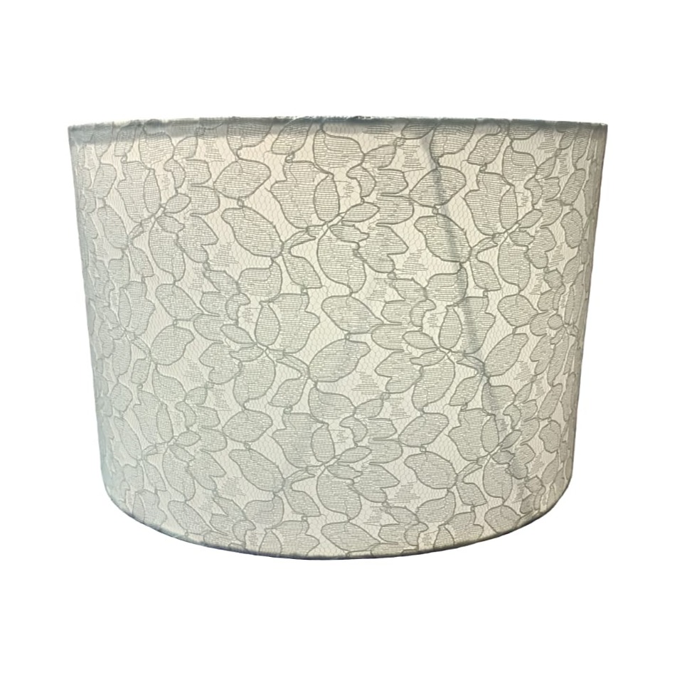 Transparent Drum Lampshade