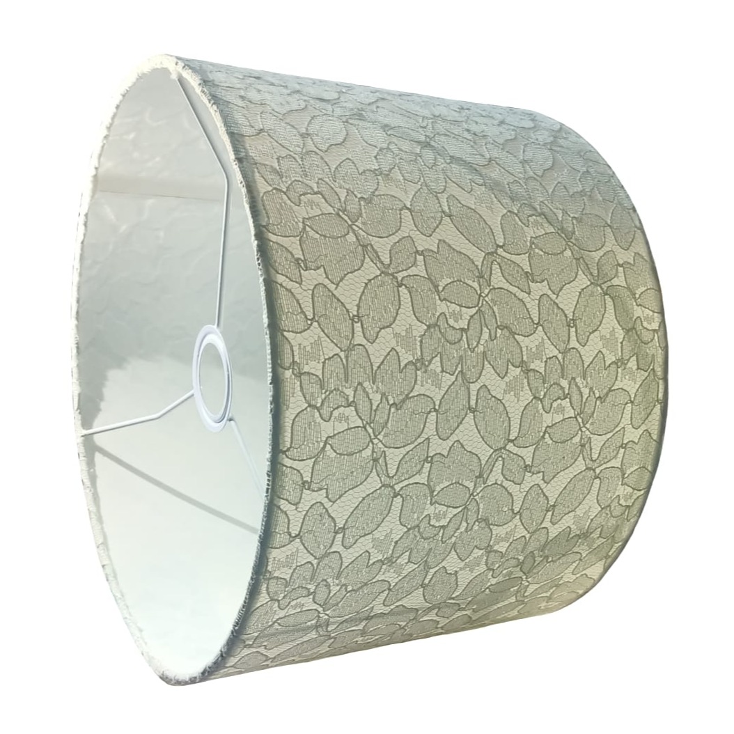 Transparent Drum Lampshade