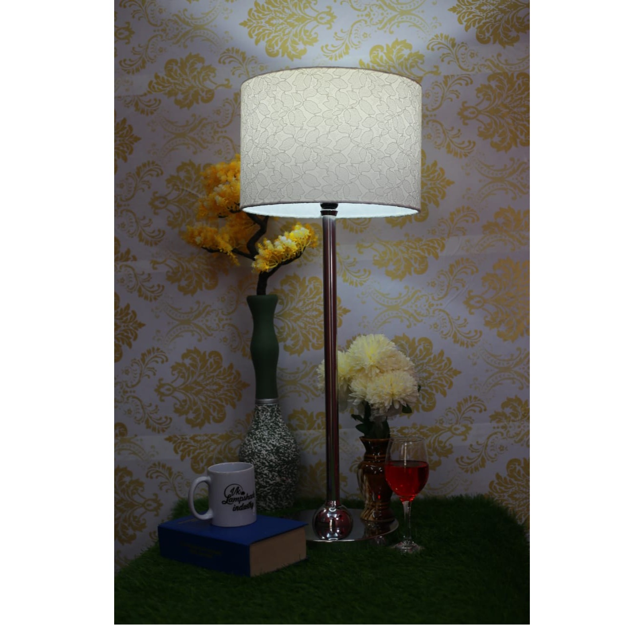 Transparent Drum Lampshade
