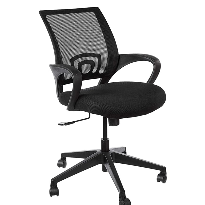 Office Arm Net Chair In Black