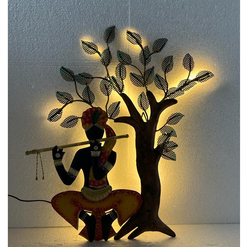 A Tree With Krishna Flute - top_view