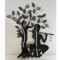 A Tree With Krishna Flute - rear_view