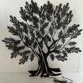 Decorative Leaf Tree Wall Art - rear_view