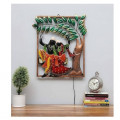 Radha Krishna Square Wall Art - front_view