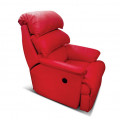 Troy Recliner in Red Color - top_view