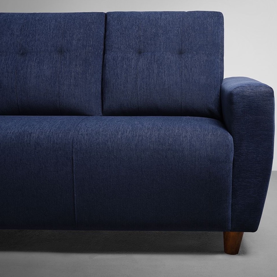 Athens Sofa with Lounger In Alice Blue Color