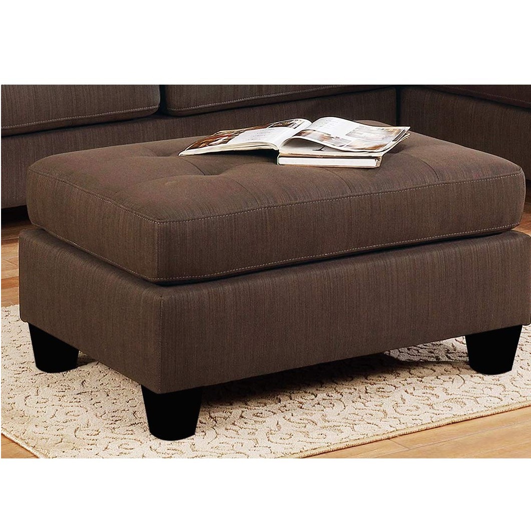 Choco Brown L Shape Sofa Set