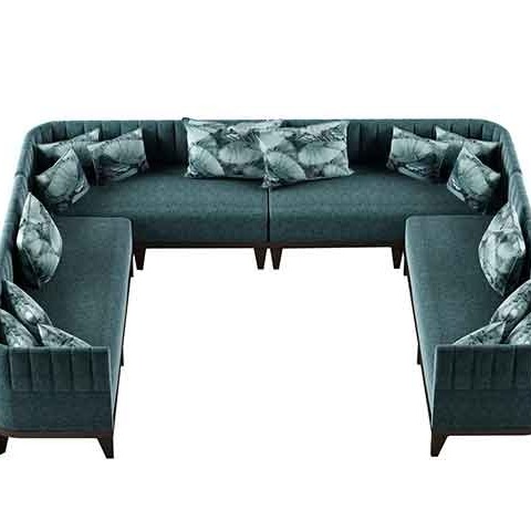 Fujairah Sectional U Shape Modular Sofa