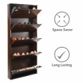 Barcelona Metallic Shoe Rack In 5 Tier - right_view