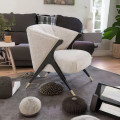 Clint Emma Velvet Arm Chair - photo