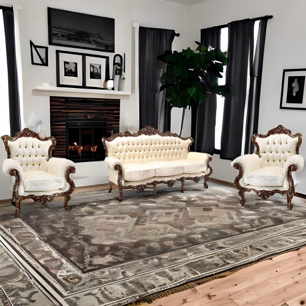 Royal Maharaja 5 Seater Sofa Set - photo