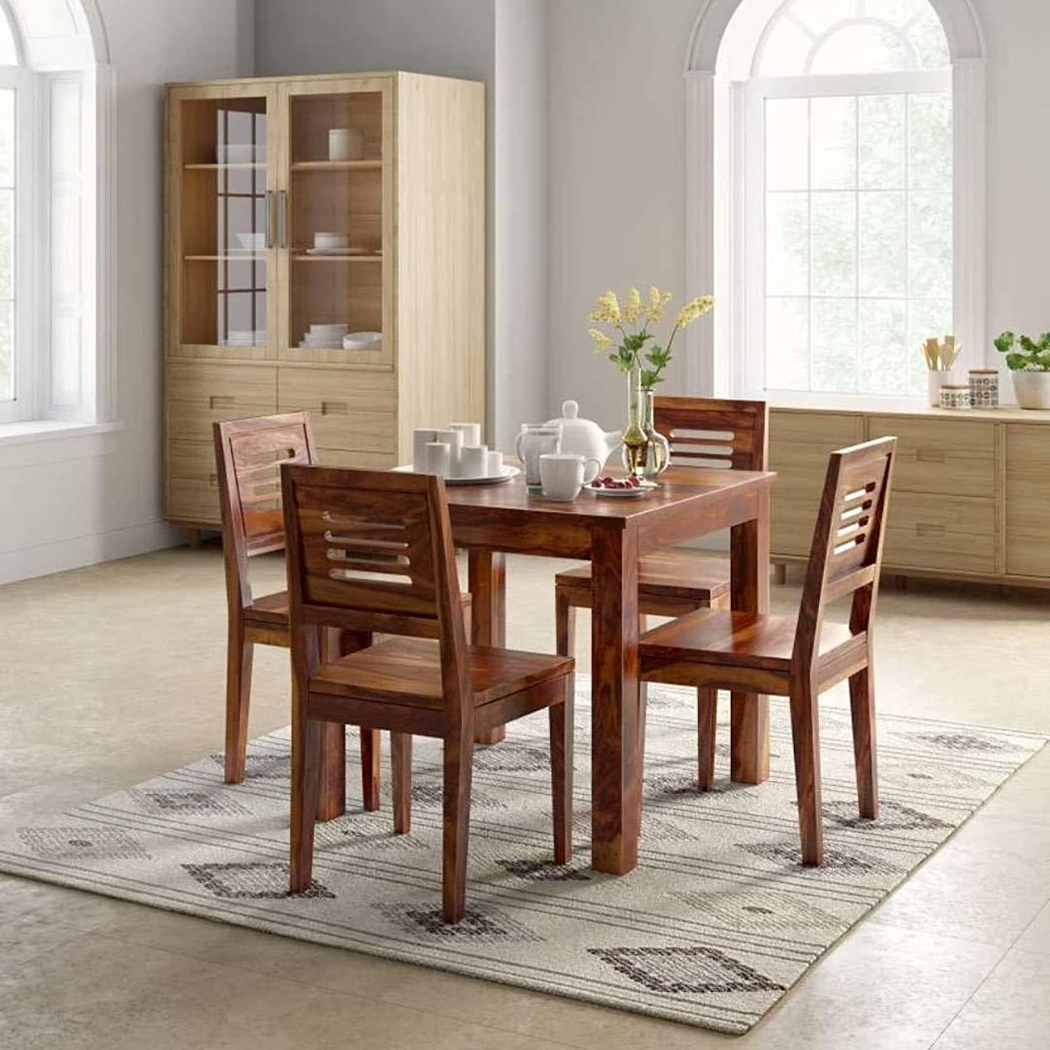 Tahoe Sheesham Wood 4 Seater Dining Set