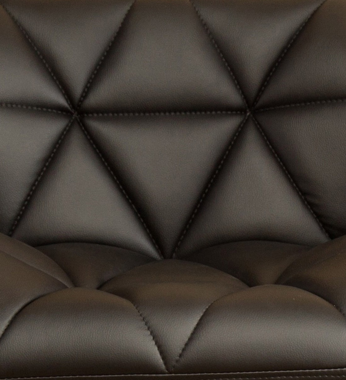 Leather Padded Adjustable Metal Barstool