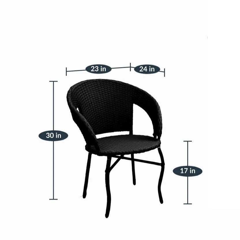 Sapa Outdoor Patio Seating (set of 4 chairs and 1 table)