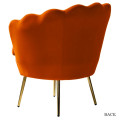 Aviana Accent chair(Orange Color) - left_view