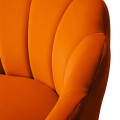 Aviana Accent chair(Orange Color) - bottom_view