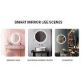 Hexa Modern Round LED Mirror - front_view