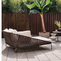 Sapa Brown Sofa Set With beige Cushions - right_view