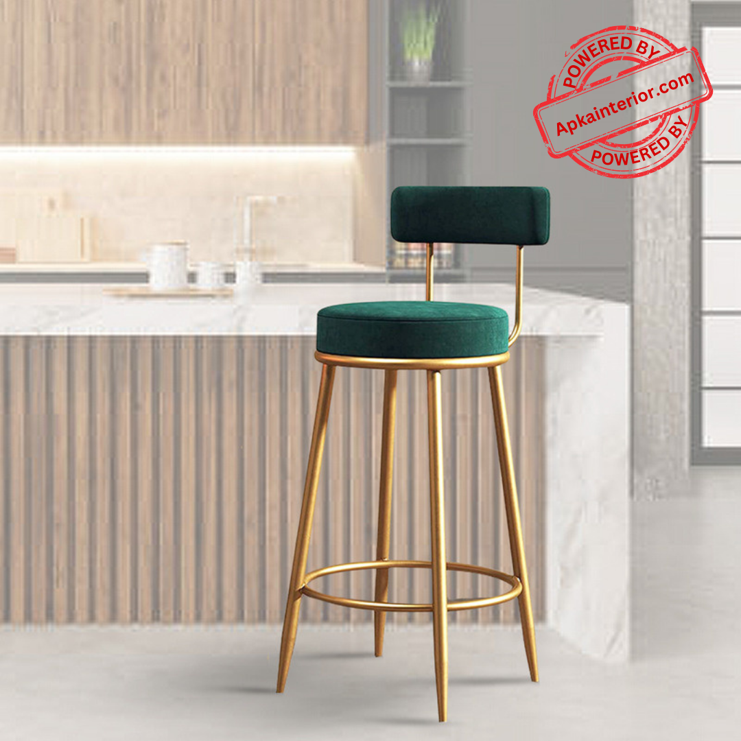 Anthrax Metal Bar Stool (Seating Height - 28 Inch)