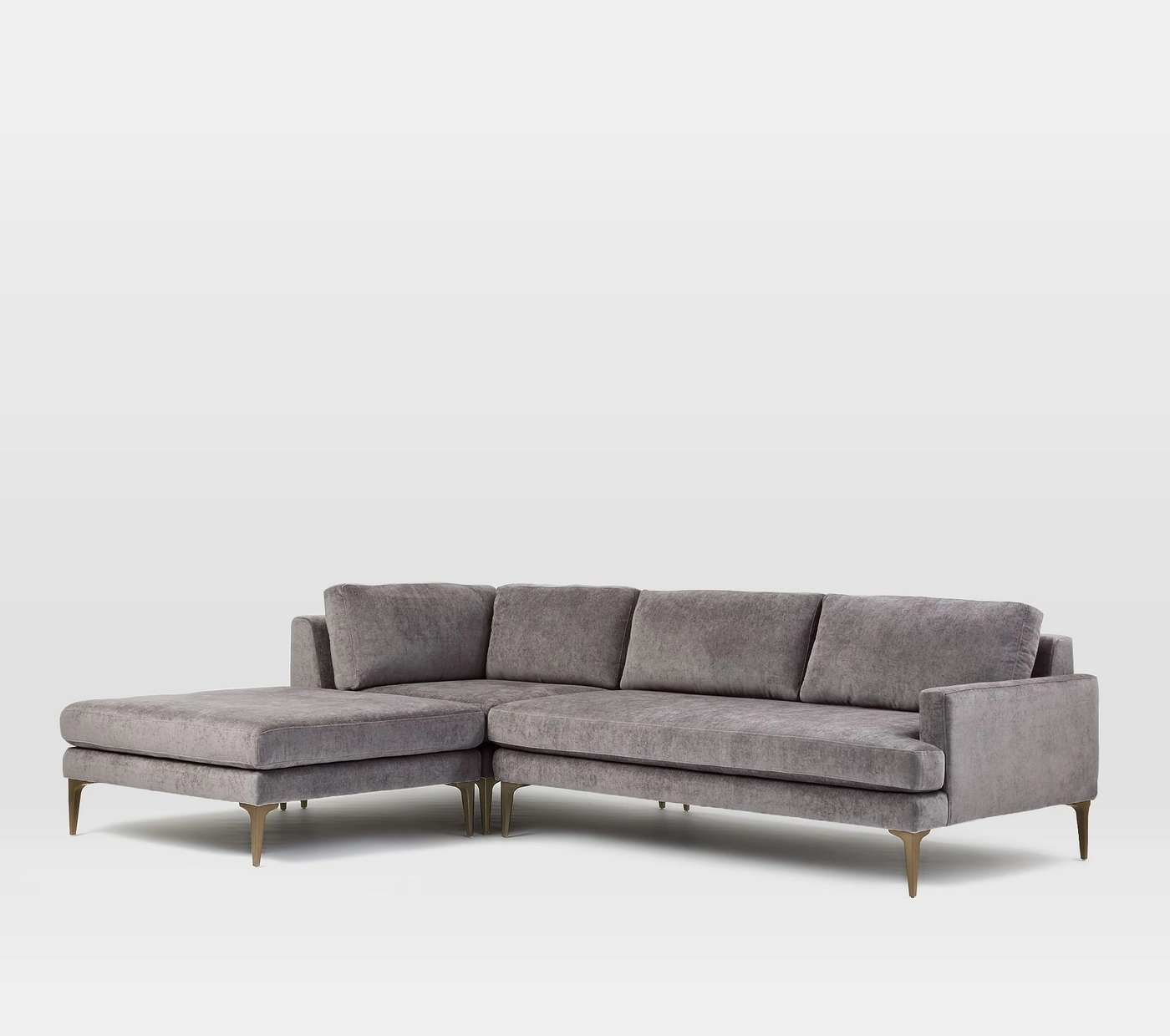 Toledo Doxy Grey Sectional Sofa