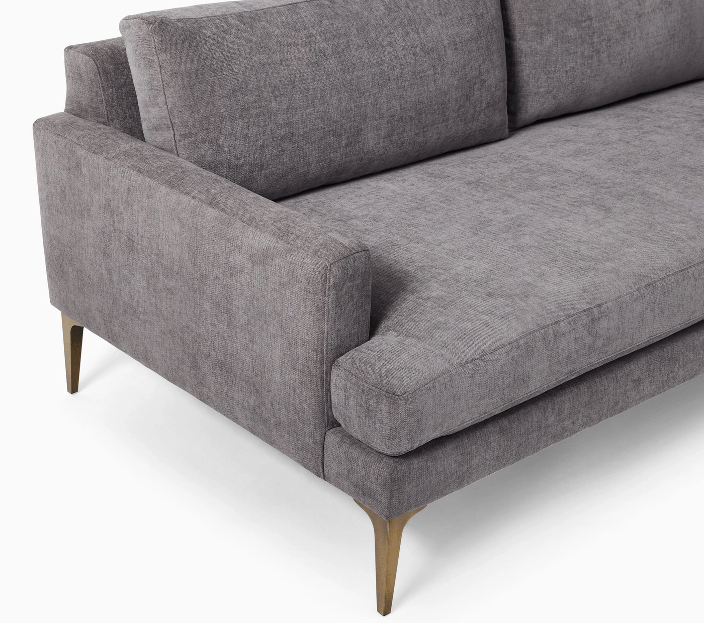 Toledo Doxy Grey Sectional Sofa