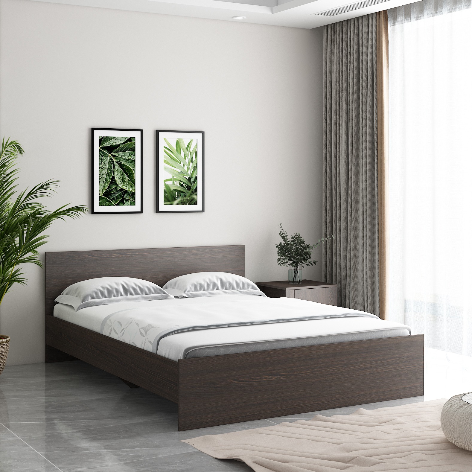 Avenue Queen Size Bed With Storage