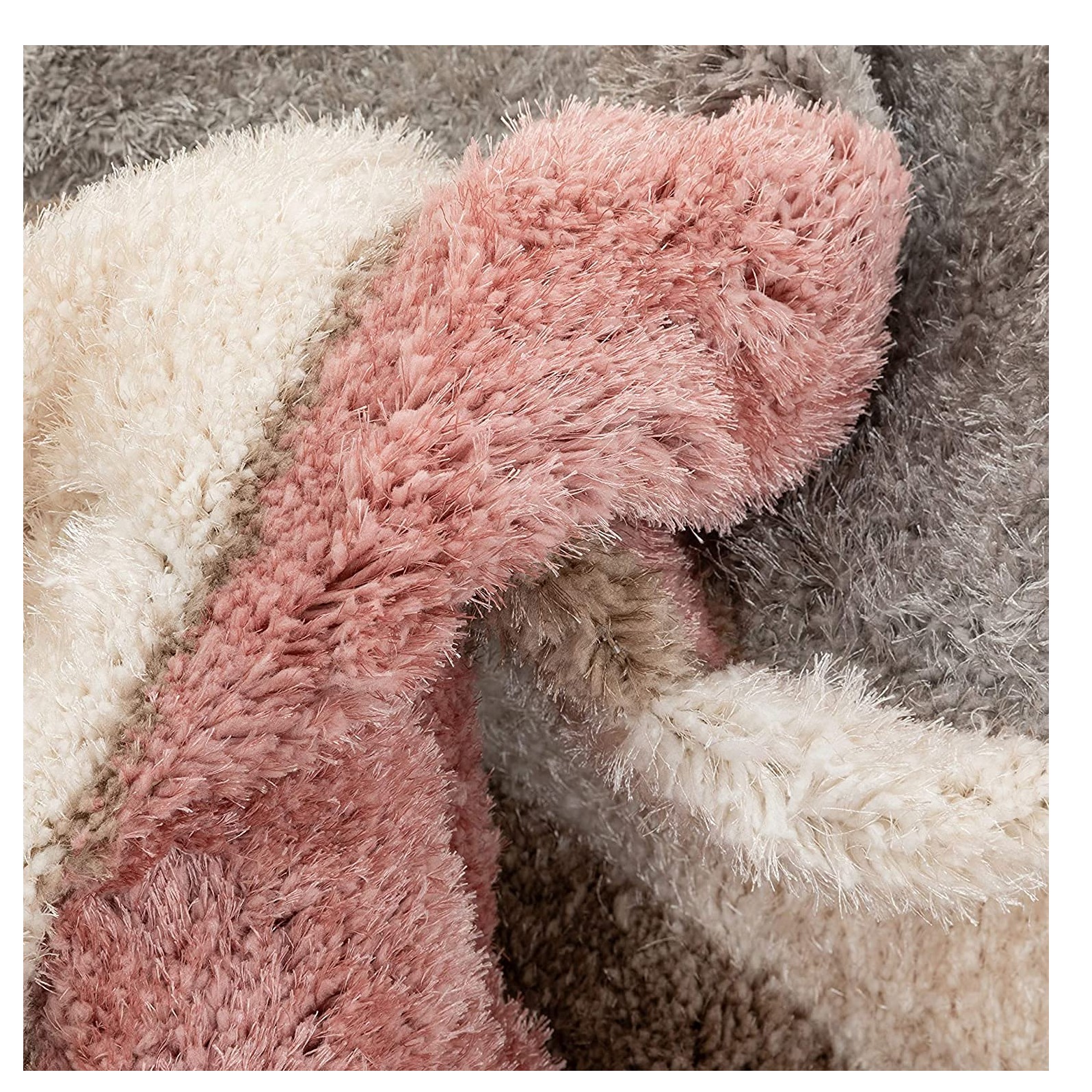 Shaggy Carpet With 2" Pile (5x7 Feet)