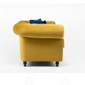 Ness 2 Seater Chesterfield Sofa - front_view