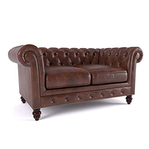Sapa 2 Seater Leather finish Rexine Sofa - front_view