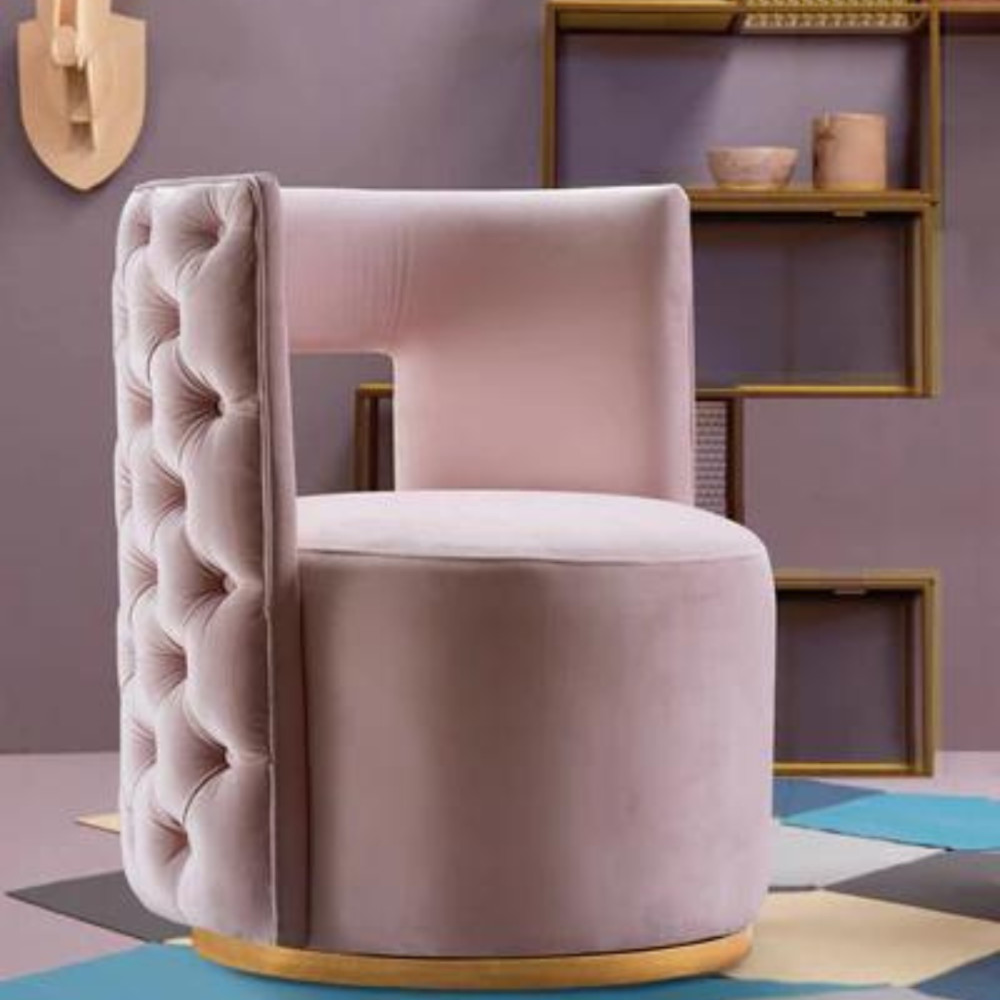 Tufted Swivel Club Chair - photo