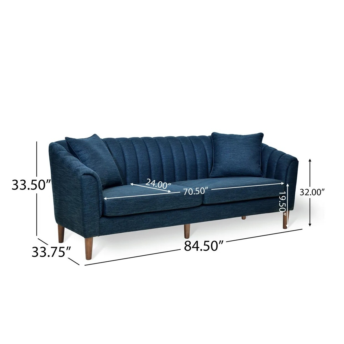 Sapa Wooden Sofa - front_view