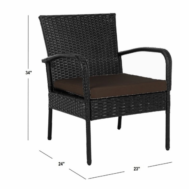 Herrin 2+1 Wicker sofa set outdoor Furniture