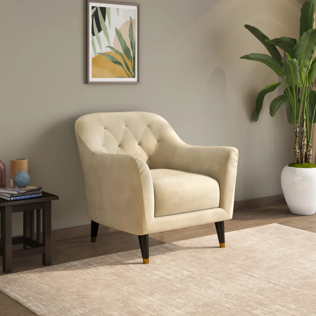 Aura Fabric Lounge Chair