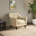 Aura Fabric Lounge Chair - front_view