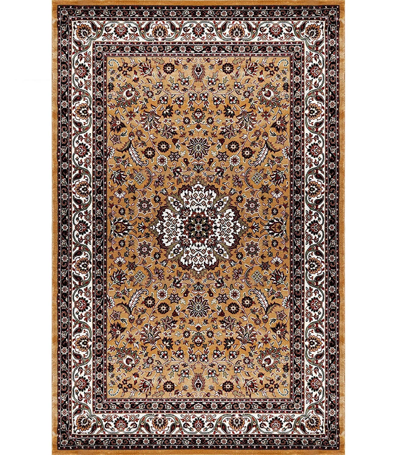 Gold Royal Silk Carpet With 18mm Pile