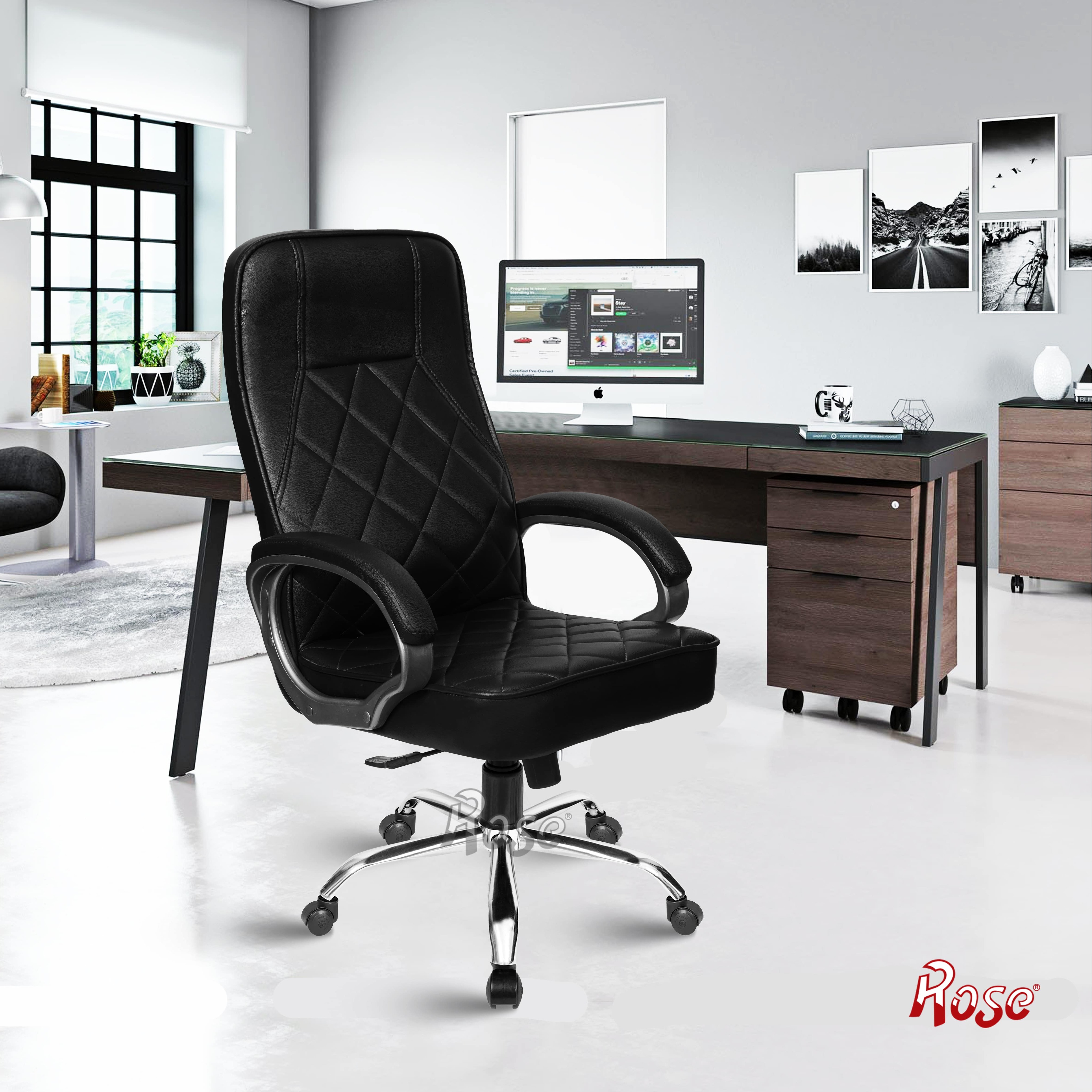 BLACK-Leatherette