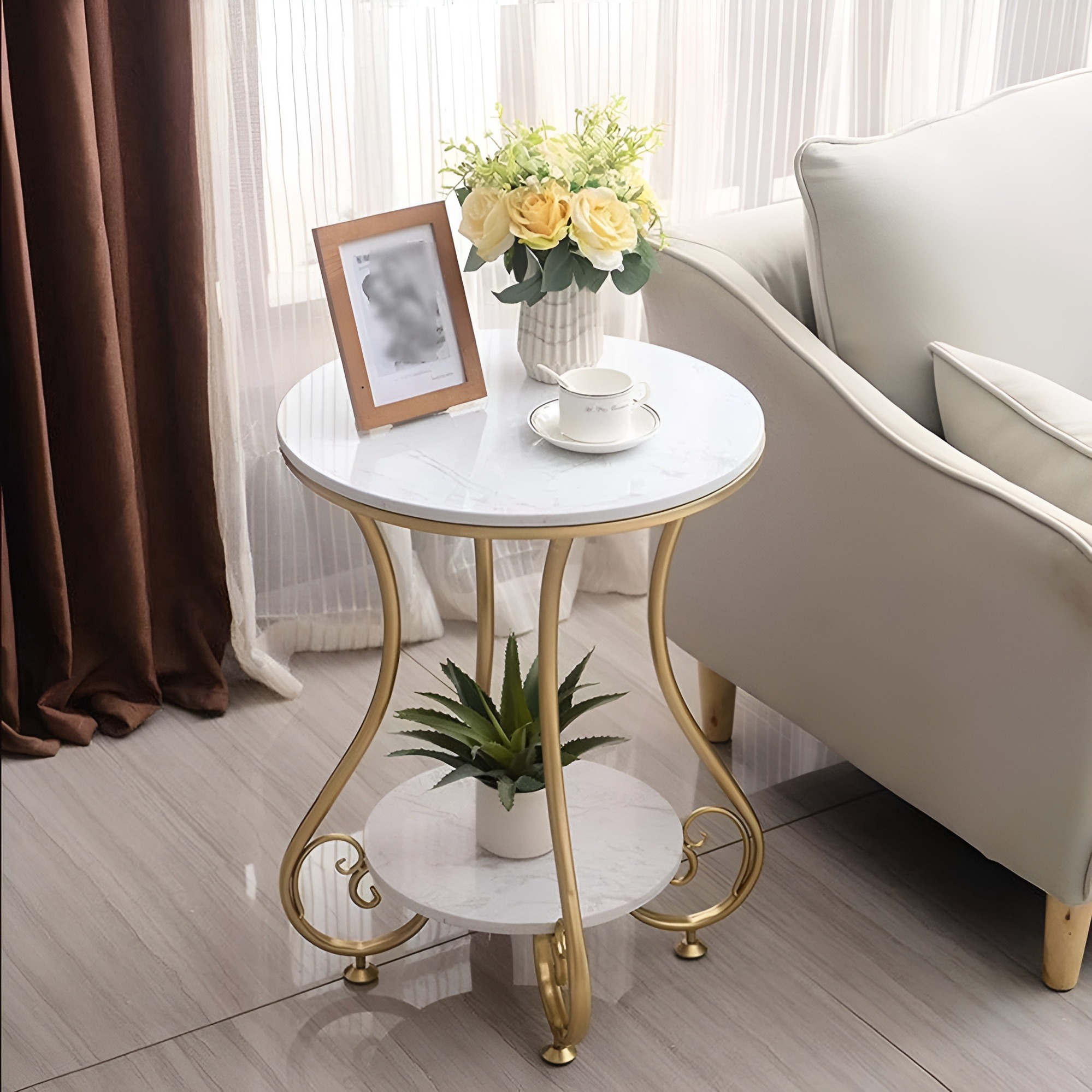 Round Modern Side Table
